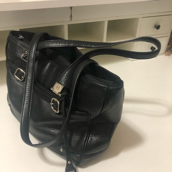 Etienne Aligner leather bag with sliver hardware - Picture 2 of 8